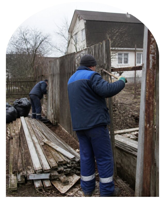 Демонтаж забора в Воронеже по цене от 4833 р. | Метпроект-Врн